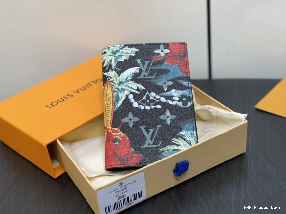 AAA Pruses Bags COVER-10*14*2.5CM PASSPORT Vuitton Louis 0719